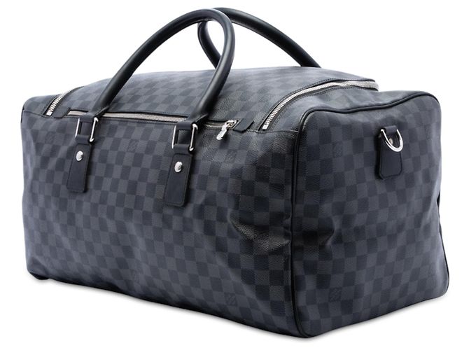 Louis Vuitton Gray Damier Graphite Roadster 50 Braun - Ansicht 2