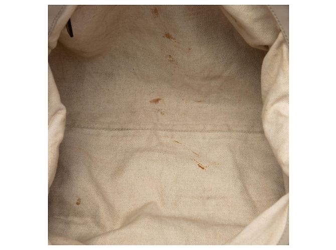 Borsa Gucci Beige GG Canvas Sukey - vista 4