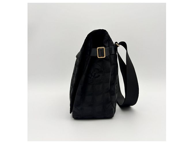 Borsa Messenger Chanel Nera Nero - vista 10