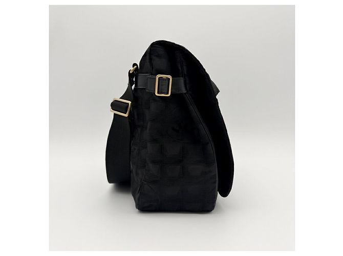 Borsa Messenger Chanel Nera Nero - vista 11