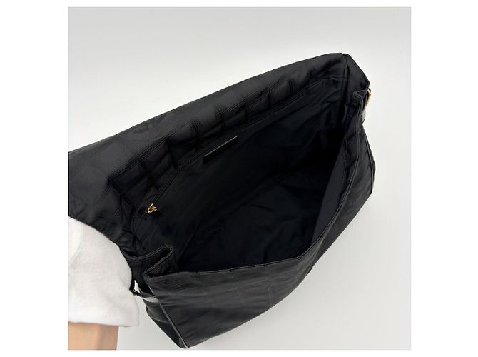 Borsa Messenger Chanel Nera Nero - vista 13