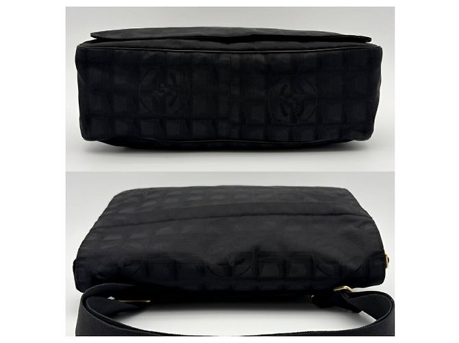 Borsa Messenger Chanel Nera Nero - vista 6