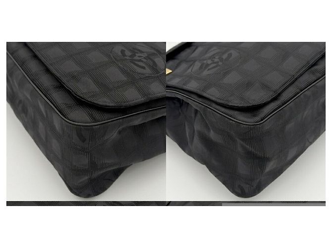 Borsa Messenger Chanel Nera Nero - vista 8