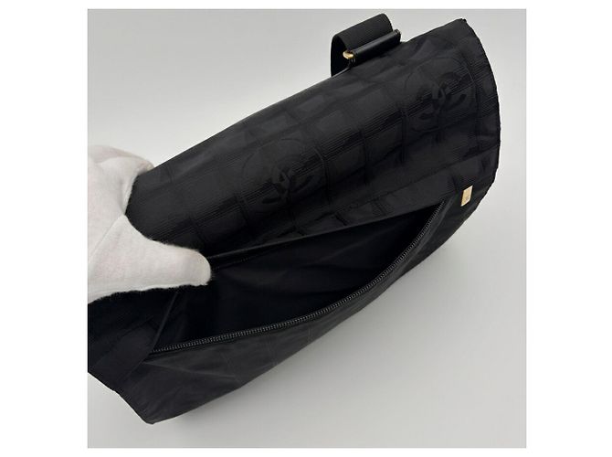 Borsa Messenger Chanel Nera Nero - vista 9