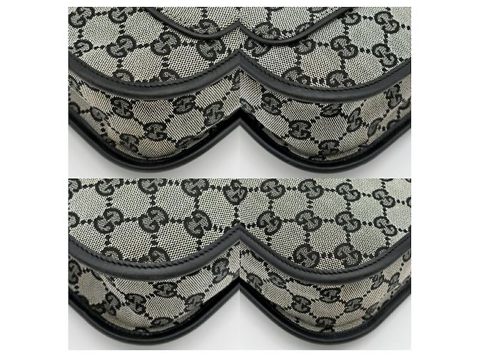 Borsa a tracolla Gucci GG Canvas Nero - vista 10