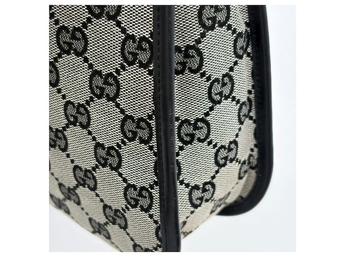 Borsa a tracolla Gucci GG Canvas Nero - vista 11