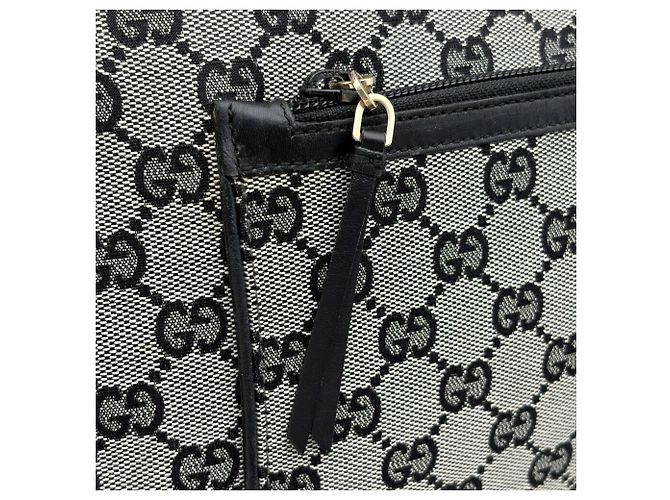 Borsa a tracolla Gucci GG Canvas Nero - vista 13