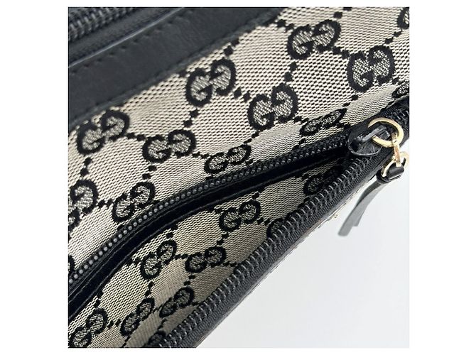 Borsa a tracolla Gucci GG Canvas Nero - vista 14