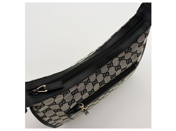 Borsa a tracolla Gucci GG Canvas Nero - vista 15