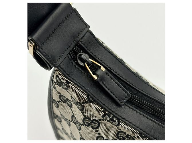 Borsa a tracolla Gucci GG Canvas Nero - vista 16