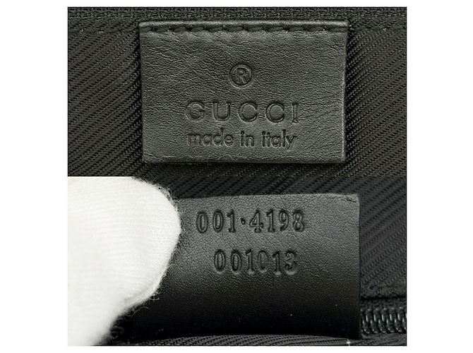 Borsa a tracolla Gucci GG Canvas Nero - vista 18