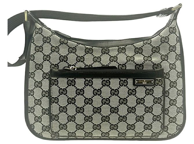 Borsa a tracolla Gucci GG Canvas Nero - vista 2