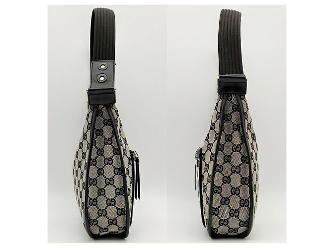 Borsa a tracolla Gucci GG Canvas Nero - vista 5