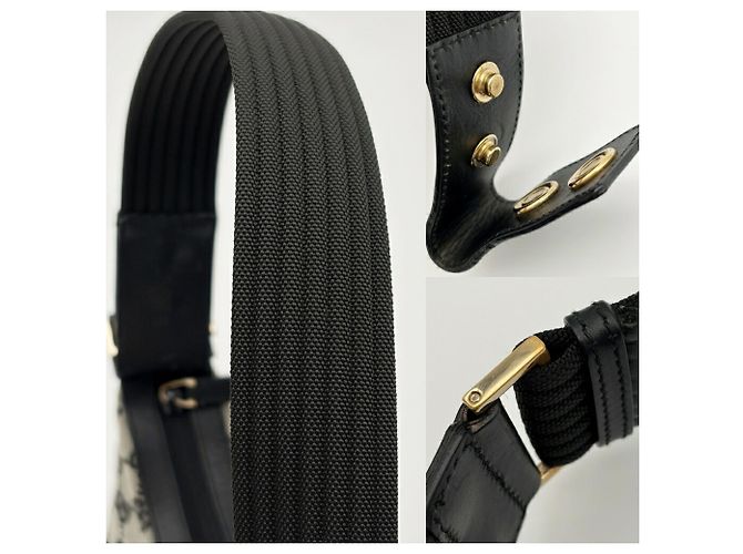 Borsa a tracolla Gucci GG Canvas Nero - vista 7