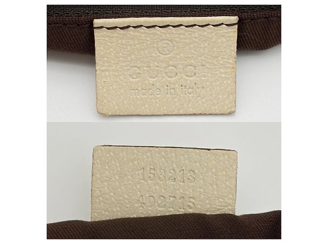 Borsa Tote Gucci GG Canvas Beige Crudo - vista 21