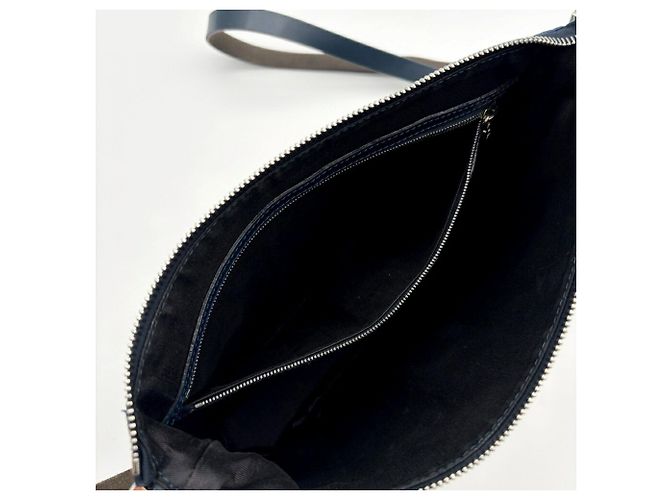 Borsa a tracolla Fendi Zucca Beige Verde Crudo Blu navy - vista 19