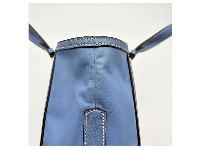 Céline Bolso Tote de piel Celine Azul - vista 10