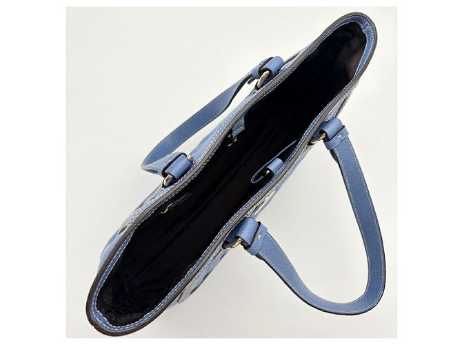 Céline Bolso Tote de piel Celine Azul - vista 17