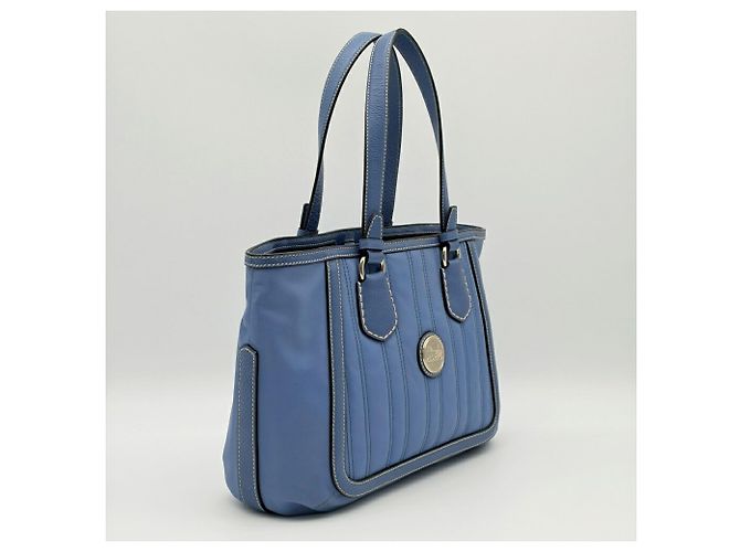 Céline Bolso Tote de piel Celine Azul - vista 4