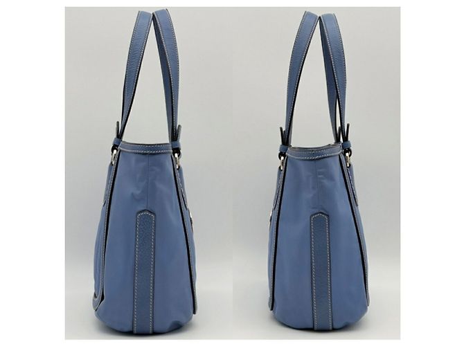 Céline Bolso Tote de piel Celine Azul - vista 5