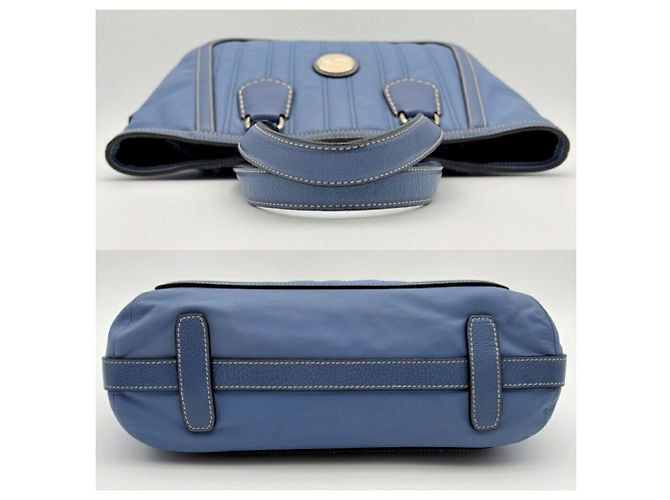 Céline Bolso Tote de piel Celine Azul - vista 6