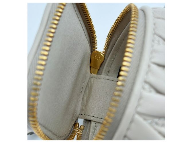 Miu Miu Charm per borsa Mini Pouch Beige - vista 11