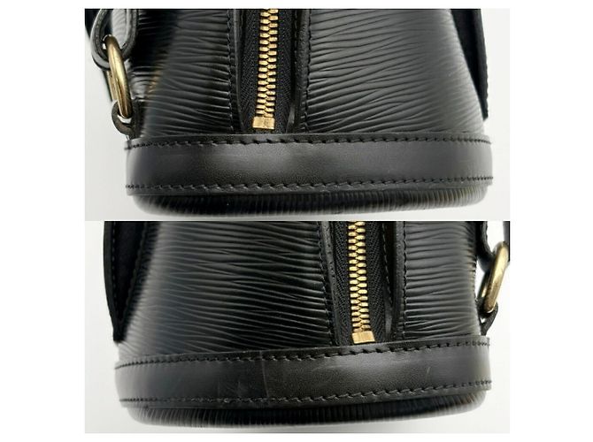 Zaino Louis Vuitton Epi Cobelin M52292 Noir Nero - vista 12