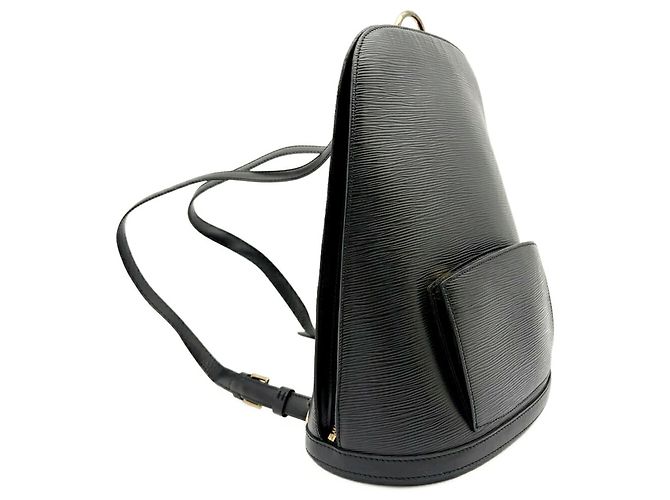 Zaino Louis Vuitton Epi Cobelin M52292 Noir Nero - vista 2