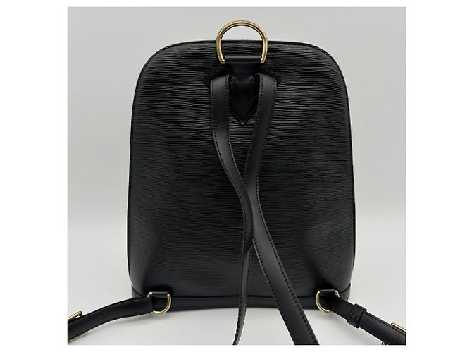 Zaino Louis Vuitton Epi Cobelin M52292 Noir Nero - vista 4