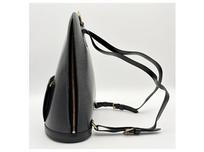 Zaino Louis Vuitton Epi Cobelin M52292 Noir Nero - vista 5