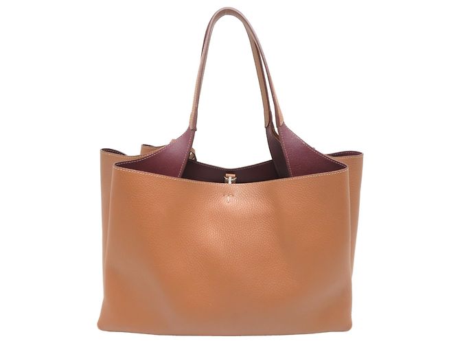 Borsa Tote Tod's T-Timeless da donna Marrone - vista 2