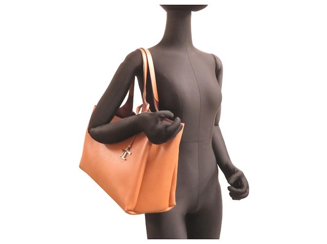 Borsa Tote Tod's T-Timeless da donna Marrone - vista 8