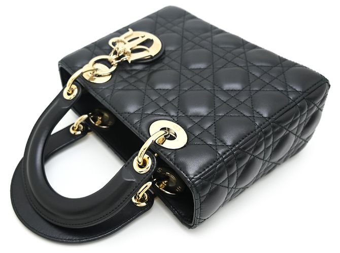 Christian Dior My Lady Handtasche Schwarz - Ansicht 3