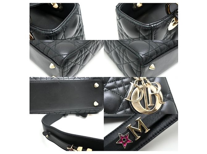 Christian Dior My Lady Handtasche Schwarz - Ansicht 7