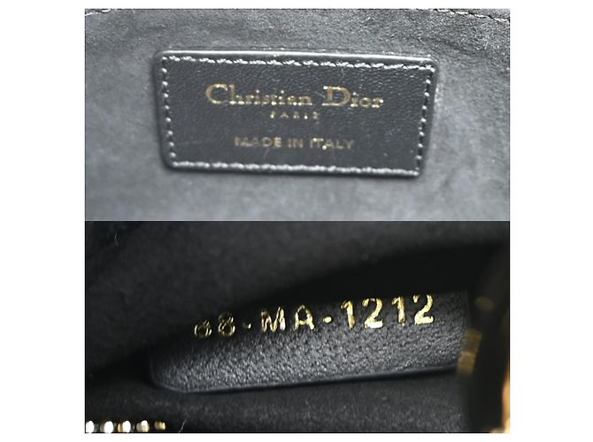 Christian Dior My Lady Handtasche Schwarz - Ansicht 8