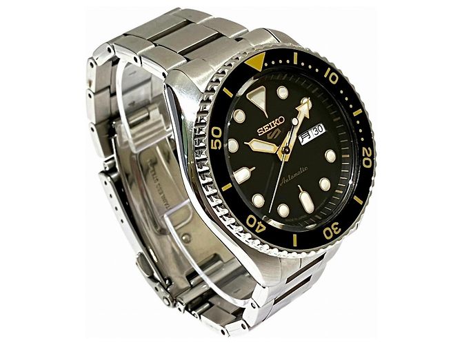 Relógio de pulso Seiko Automatic em aço inoxidável - vista 3
