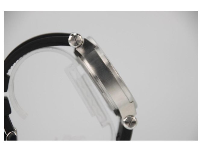 Orologio Bulgari Diagono Calibro 303 DG42SCH Automatico 42mm Nero & Argento Grigio Silver hardware - vista 4
