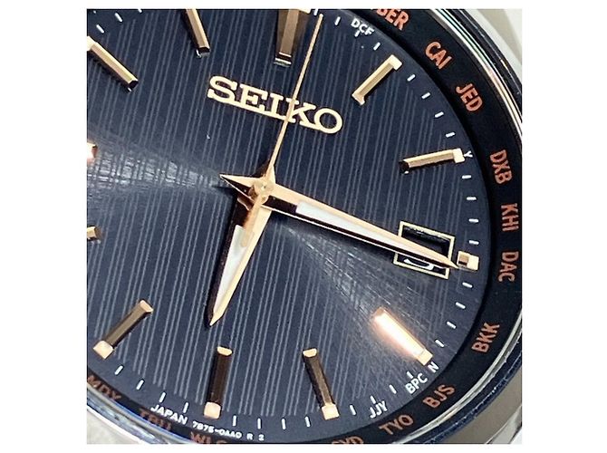 Orologio Solare Radio-Controllato Seiko Selection 7B75 0AA0 da Uomo - vista 4