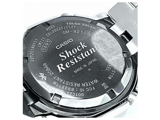 Montre solaire Casio G-SHOCK GM-B2100BT-1AJF - vue 5