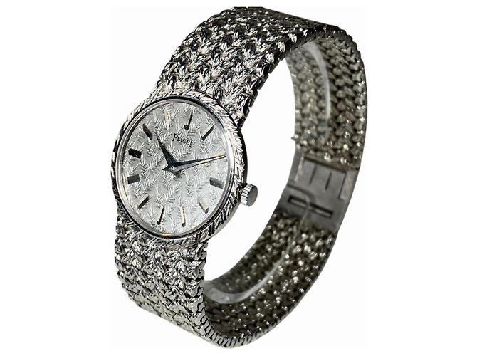 Reloj de pulsera Piaget en oro blanco de cuerda manual - vista 2