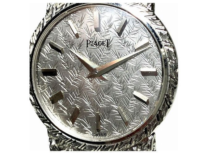 Reloj de pulsera Piaget en oro blanco de cuerda manual - vista 4