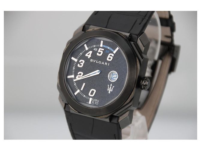 Bulgari Octo Maserati GranSport BGO 41 S R Automatico 41mm Nero - vista 2