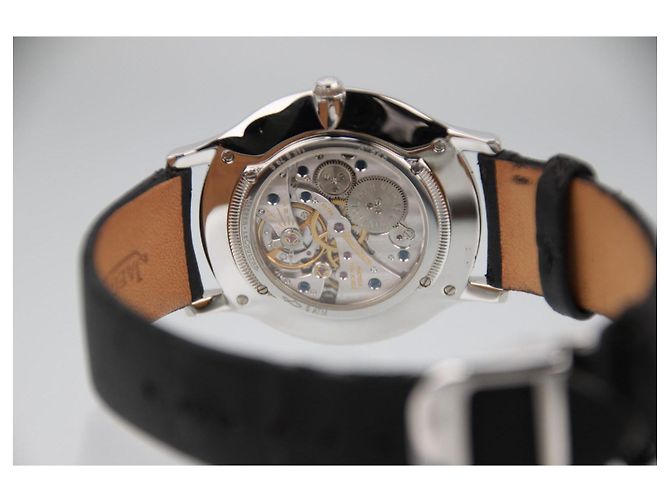Jaeger Lecoultre Relógio Jaeger-LeCoultre Master Ultra Thin 145.8.79.S Automático 34mm Preto - vista 11