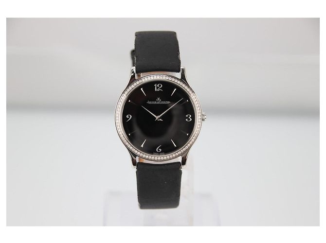 Jaeger Lecoultre Relógio Jaeger-LeCoultre Master Ultra Thin 145.8.79.S Automático 34mm Preto - vista 14