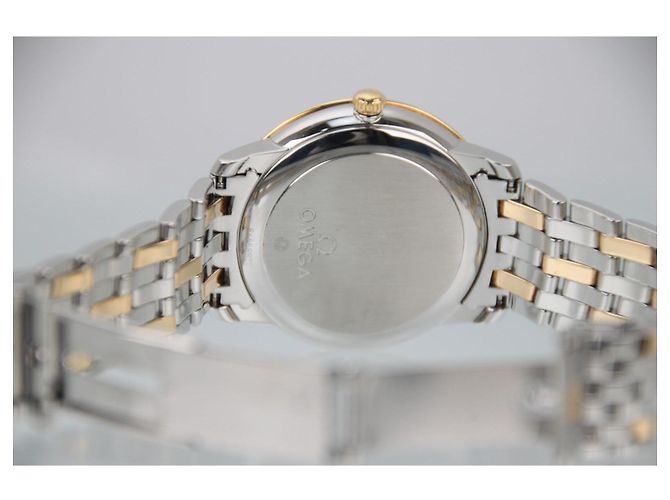 Omega De Ville Prestige Automatico 36.8mm Quadrante Argento D'oro - vista 9