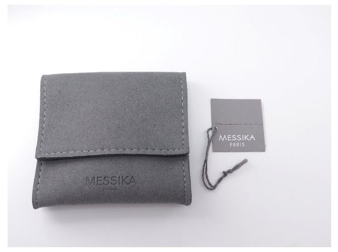NUOVO ORECCHINO A MONO ARCO MESSIKA DAISY ROCK 6511 ORO BIANCO 18K DIAMANTE 3.9G Argento - vista 11