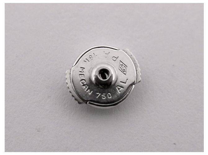 NUOVO ORECCHINO A MONO ARCO MESSIKA DAISY ROCK 6511 ORO BIANCO 18K DIAMANTE 3.9G Argento - vista 5