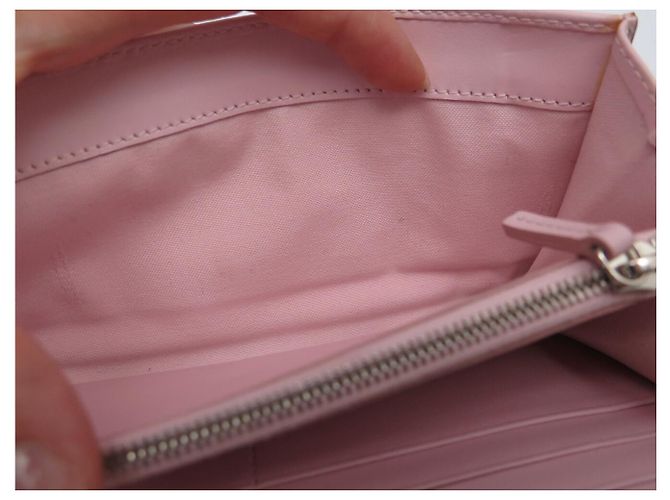 FENDI 8M0365 CONTINENTAL ROSA SCHULTERGELDBEUTEL WALLET ON CHAIN WOC Pink - Ansicht 11