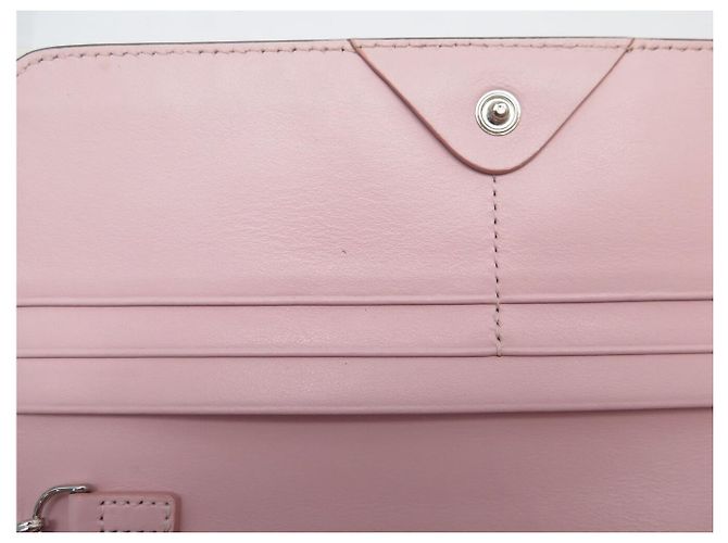 FENDI 8M0365 CONTINENTAL ROSA SCHULTERGELDBEUTEL WALLET ON CHAIN WOC Pink - Ansicht 16