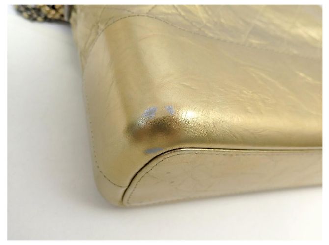 BORSA A MANO CHANEL GABRIELLE MEDIUM A93824Y PELLE ORO TRACOLLA D'oro - vista 12